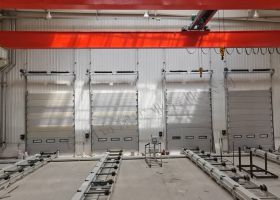 寶雞工業(yè)門電動(dòng)門美觀嗎？防護(hù)高嗎？-廣州奇翔